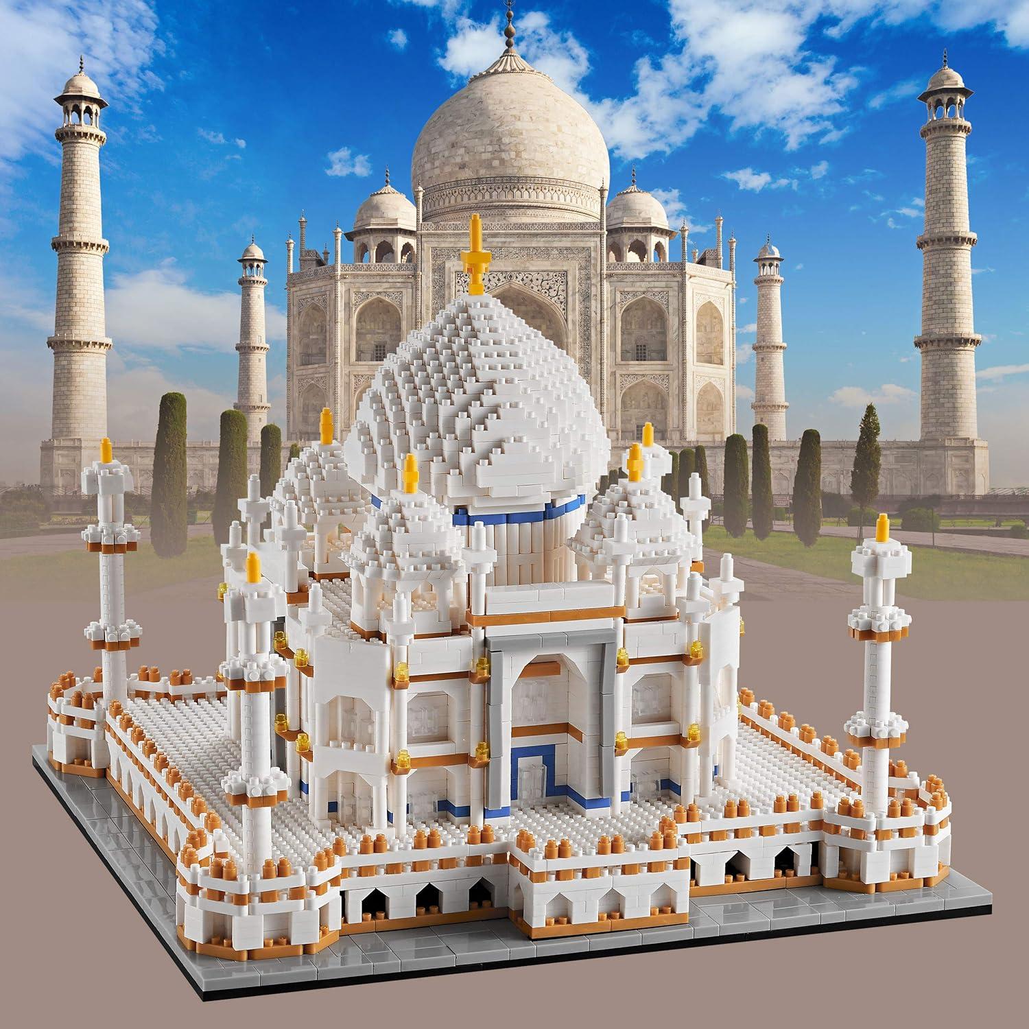Conjunto Bloques Construcción Taj Mahal KLEMi 3950 Piezas