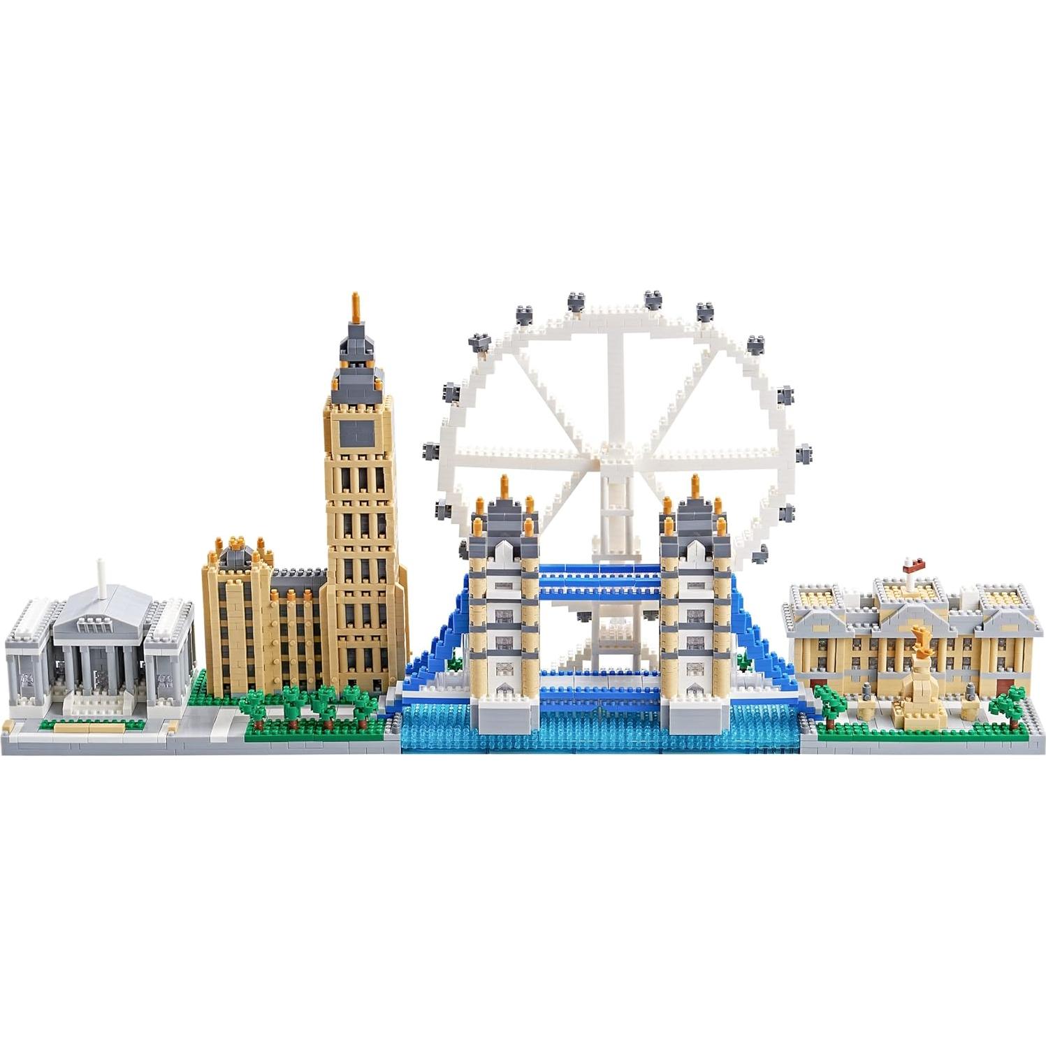 LUKHANG Kit Modelo Skyline de Londres 3430 Piezas 14+