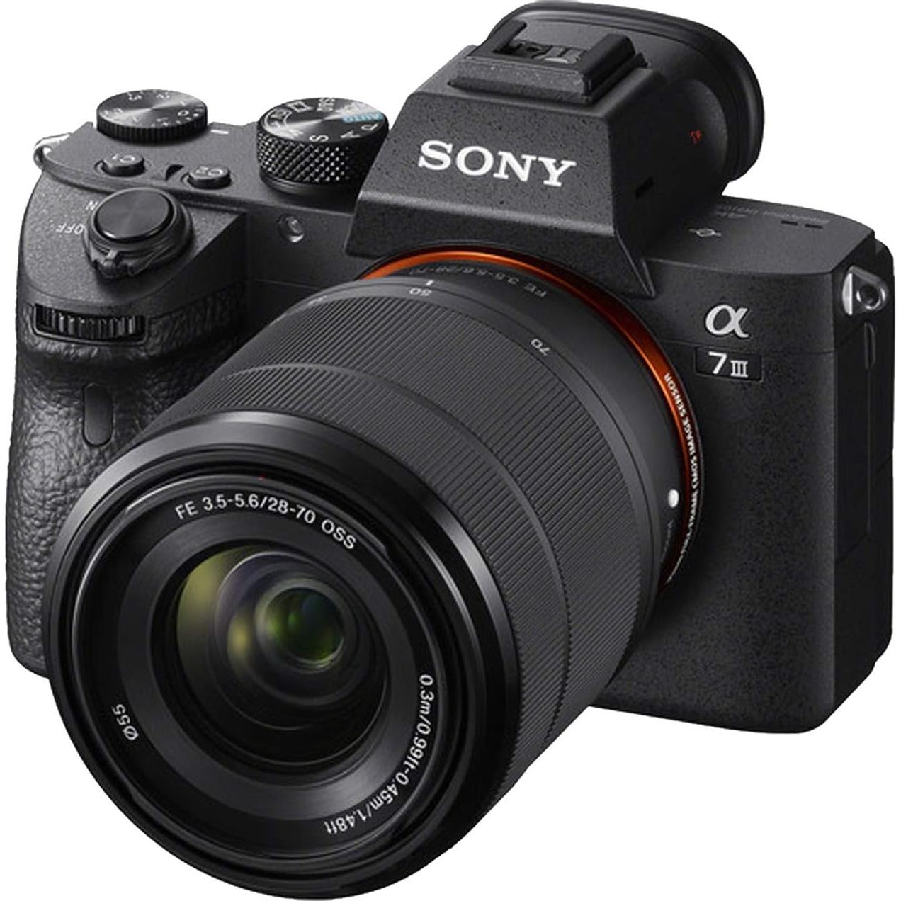 Cámara Sony Alpha a7 III + Lente 28-70mm + 128GB + Accesorios