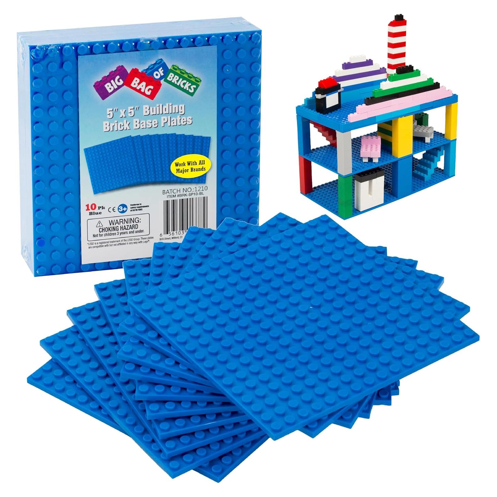 Placas Base Azules SCS Direct - 10pcs 12.39x12.39cm