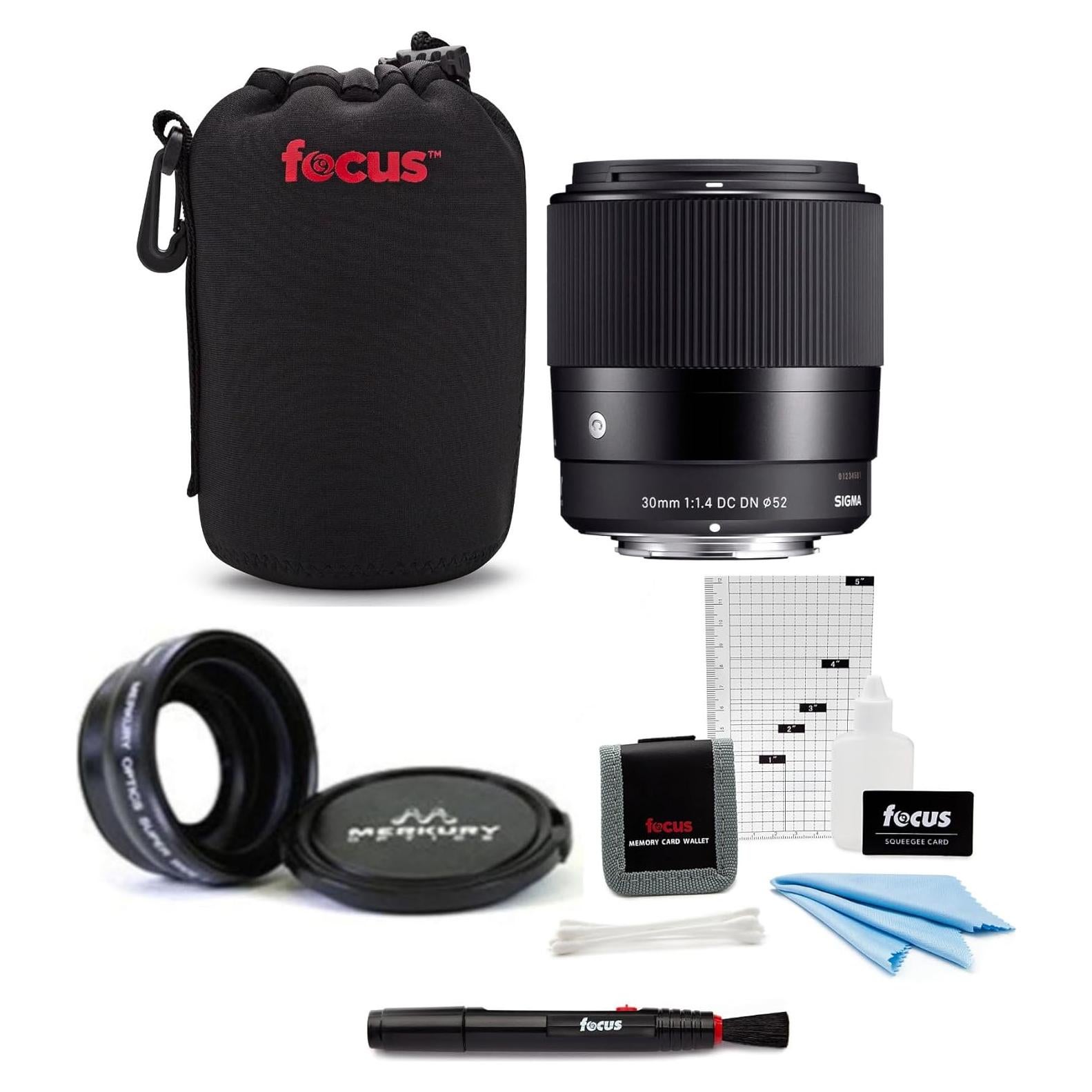 Sigma 30mm f/1.4 Lente Prime Contemporáneo DC DN para Sony E