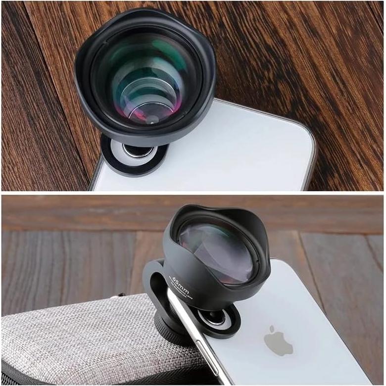 Lente Telefoto 65mm Leshareselect para iPhone y Android