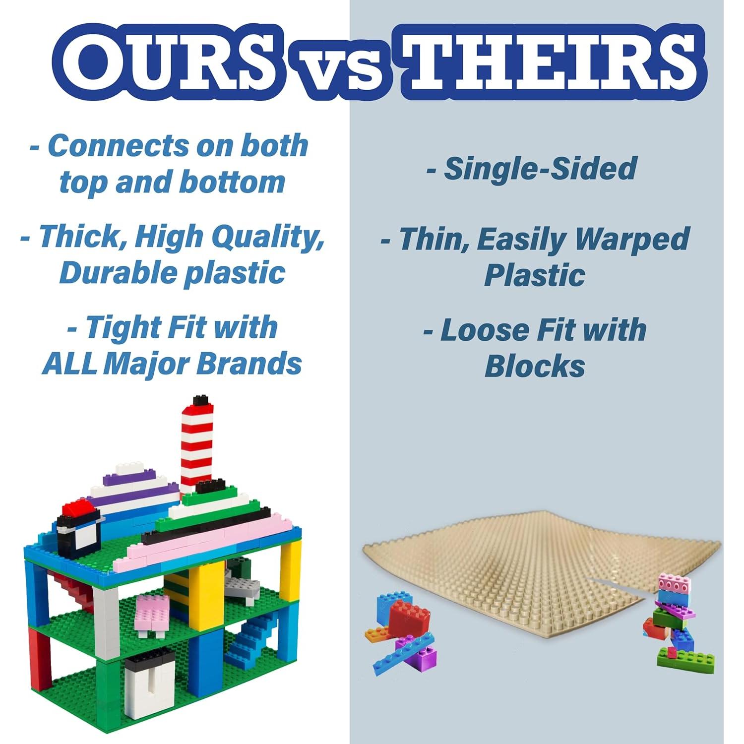 Placas Base Verdes SCS Direct 12.7x12.7cm - 10 Piezas