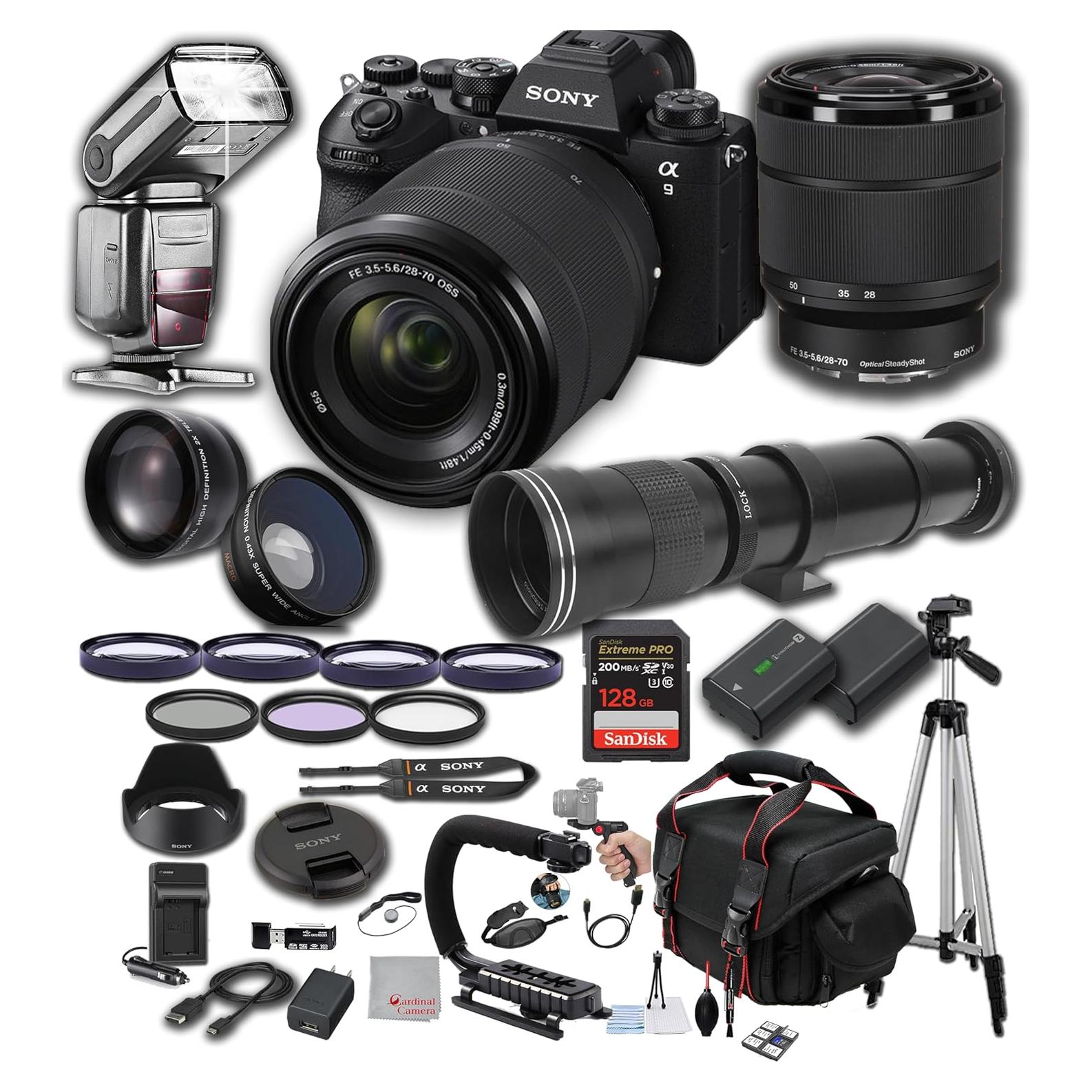 Cámara Sin Espejo Sony a9 III + Lente 28-70mm + Accesorios