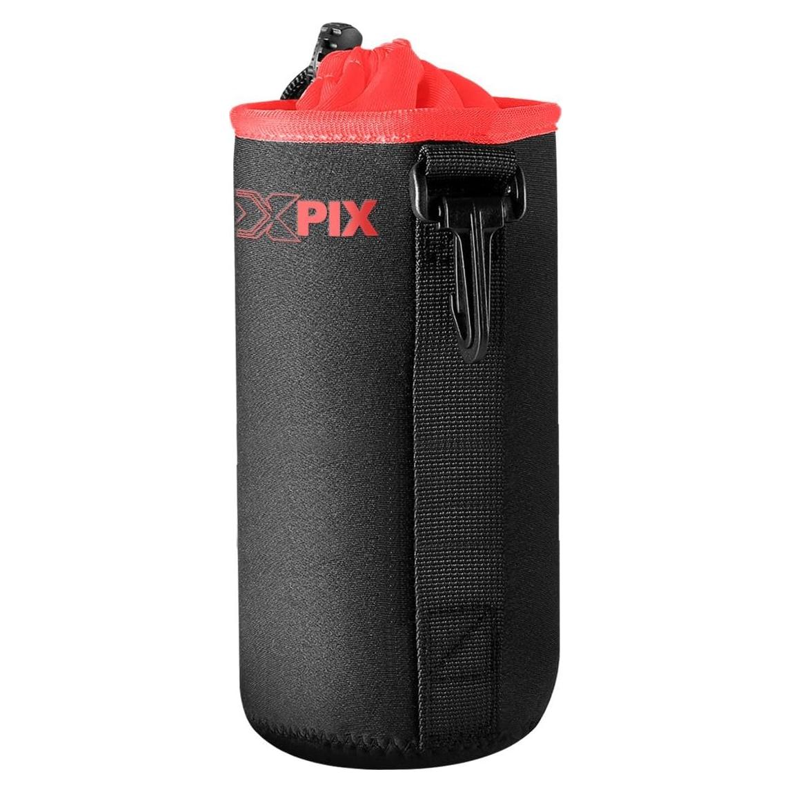 Bolsa de Neopreno Xpix XL para Lentes DSLR - Protección y Transporte