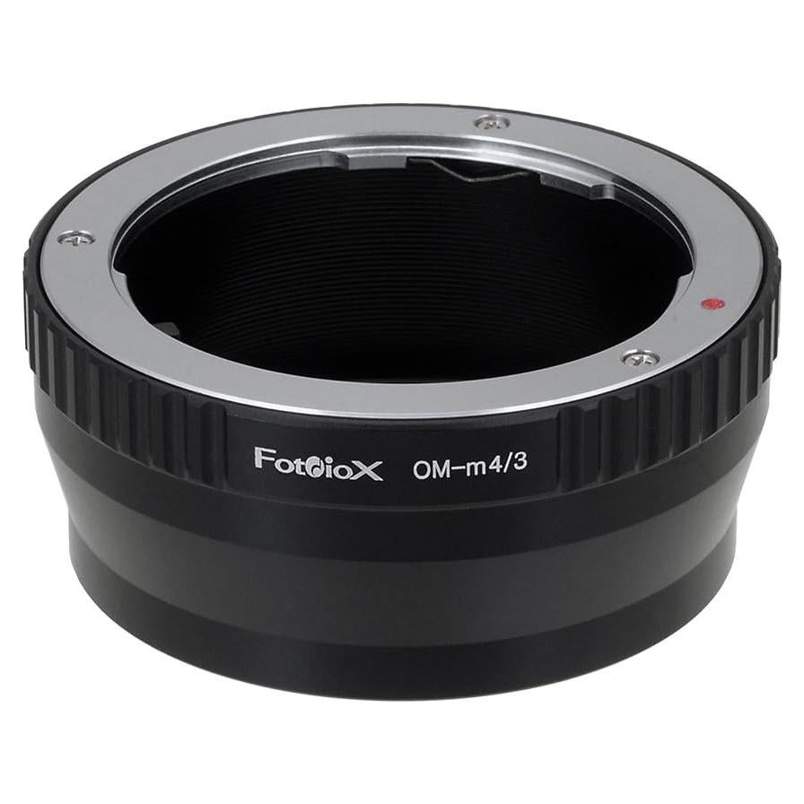 Fotodiox Lens Mount Adapter, Olympus OM Zuiko Lens to Micro 4/3 Olympus PEN and Panasonic Lumix Cameras