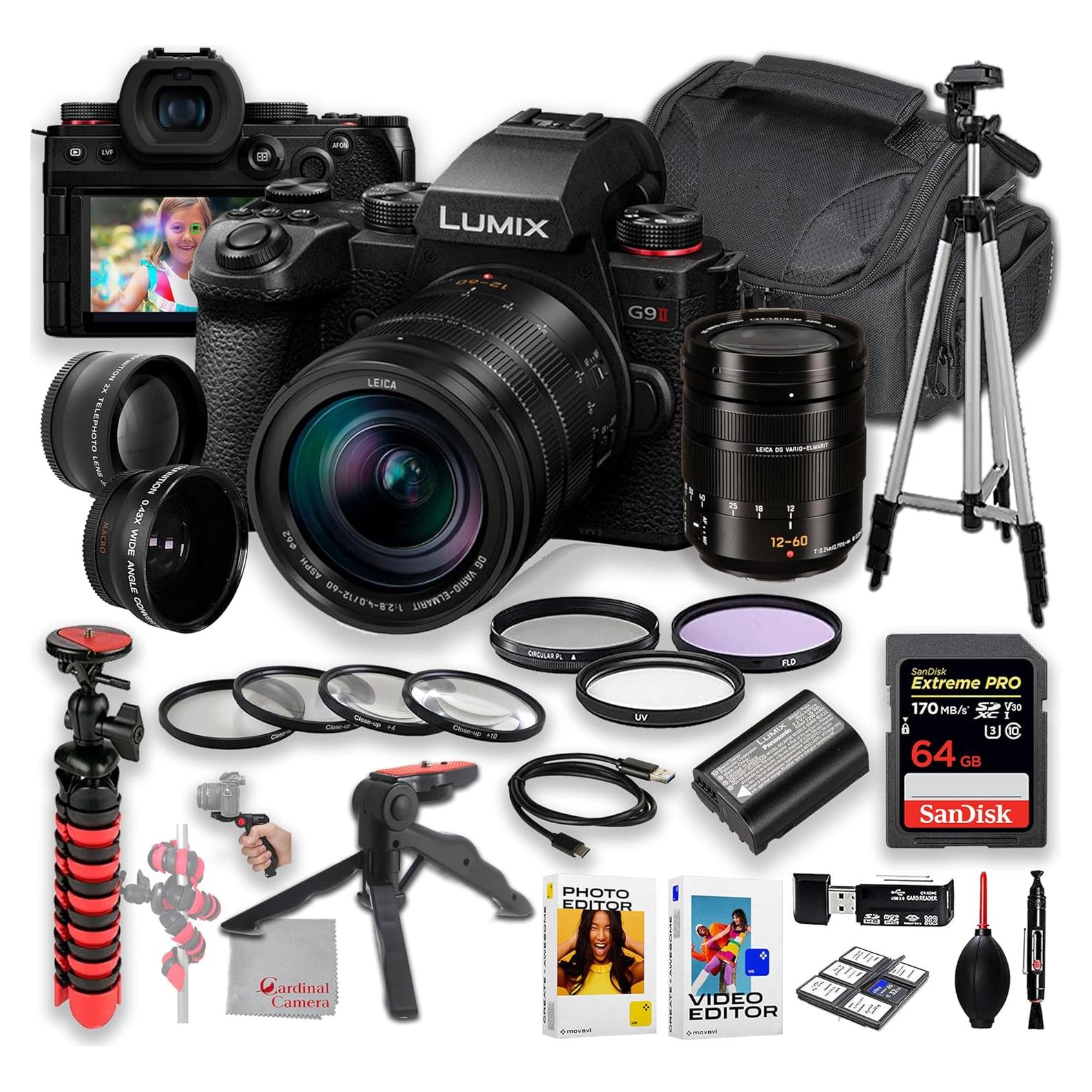 Cámara sin Espejo Panasonic Lumix G9 II 25.2MP 12-60mm f/2.8-4