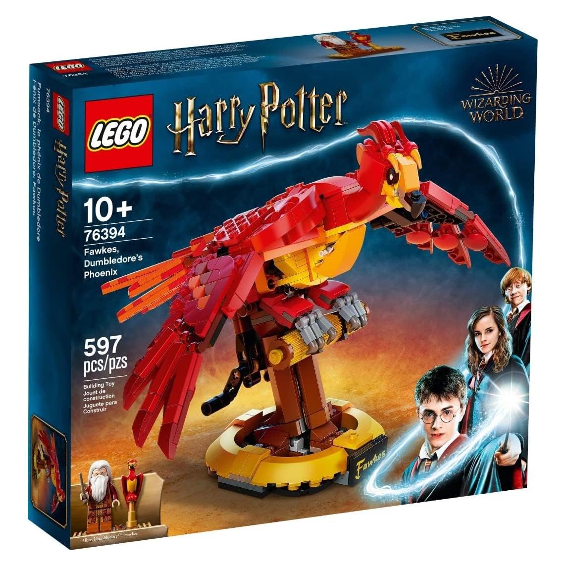 LEGO Harry Potter Fawkes el Fénix de Dumbledore 76394 35 cm