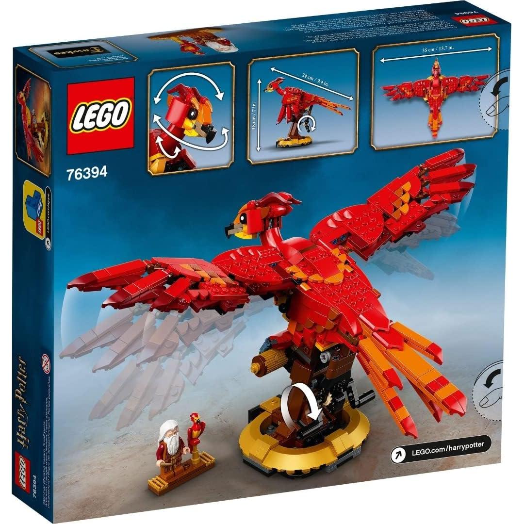 LEGO Harry Potter Fawkes el Fénix de Dumbledore 76394 35 cm