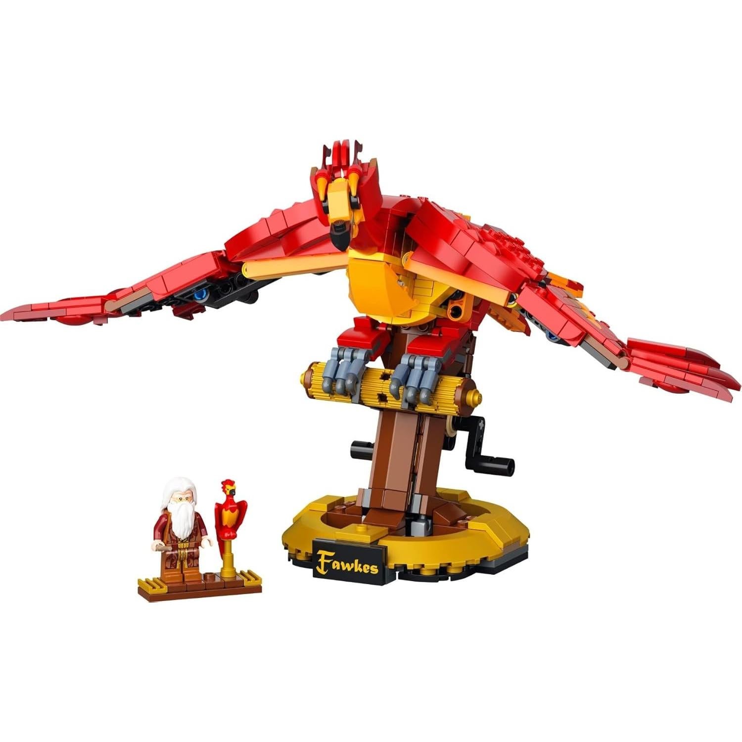 LEGO Harry Potter Fawkes el Fénix de Dumbledore 76394 35 cm