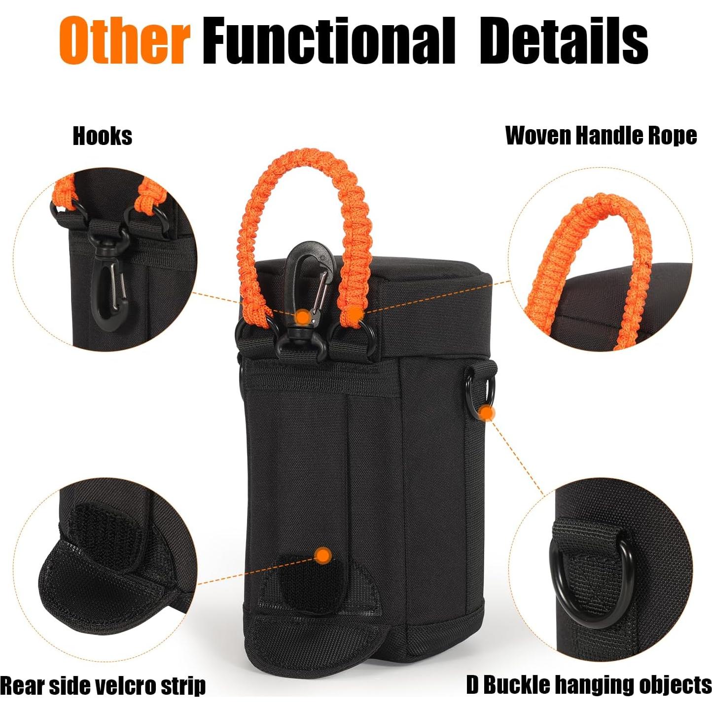 Funda Dura para Lente de Cámara Cwatcun Resistente al Agua