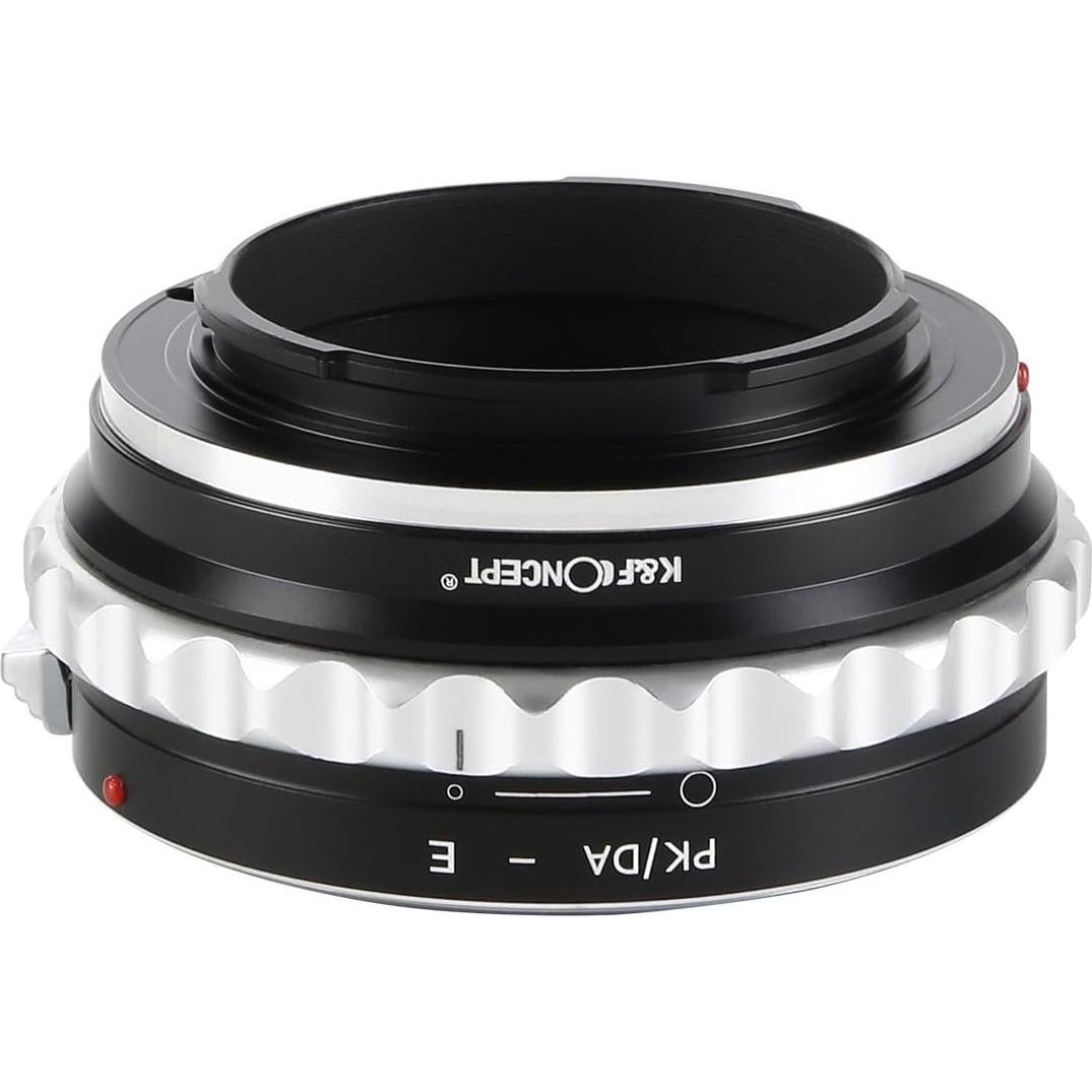 Adaptador K&F Concept para Lentes Pentax K a Sony E-Mount