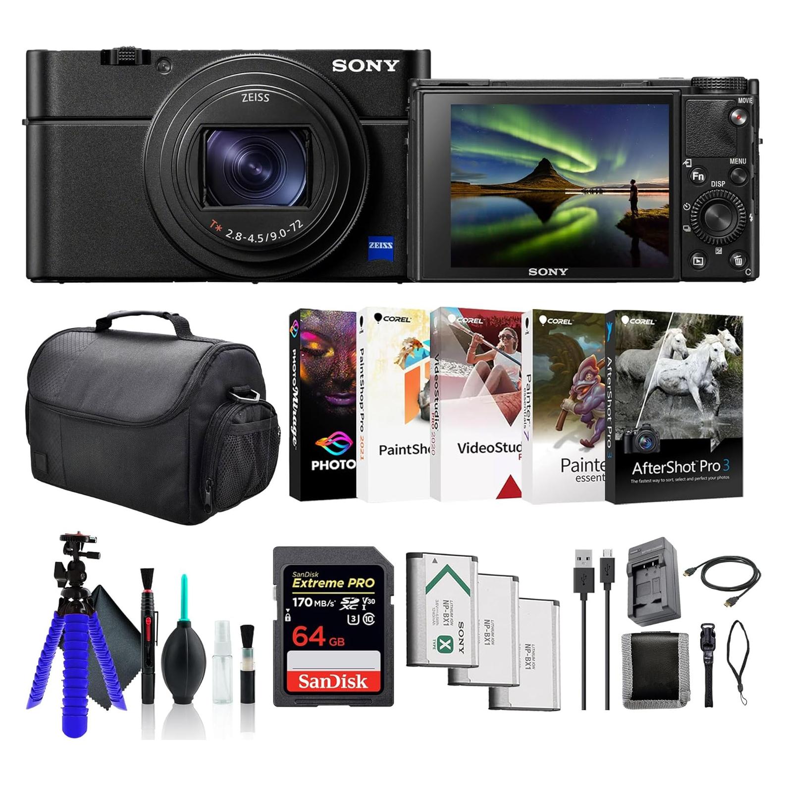 Cámara Digital Sony Cyber-shot DSC-RX100 VII 20.1MP 4K