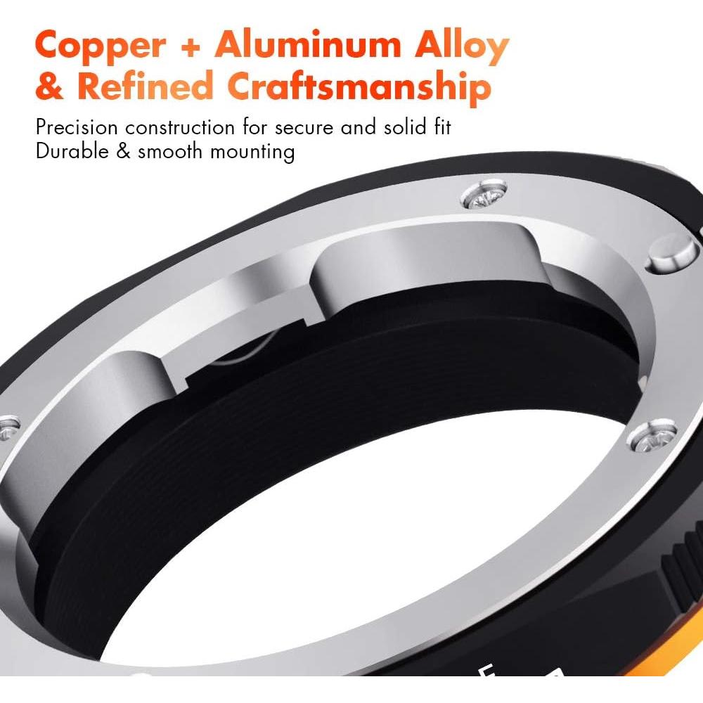 Adaptador de Montura K&F Concept Leica M a Sony E-Mount