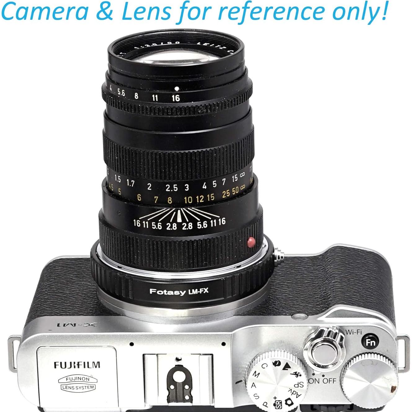 Adaptador Fotasy de Leica M a Fuji X - Compatible con Fujifilm