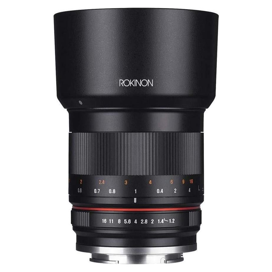 Lente Rokinon 50mm f/1.2 Manual para Cámaras Sin Espejo - Negro