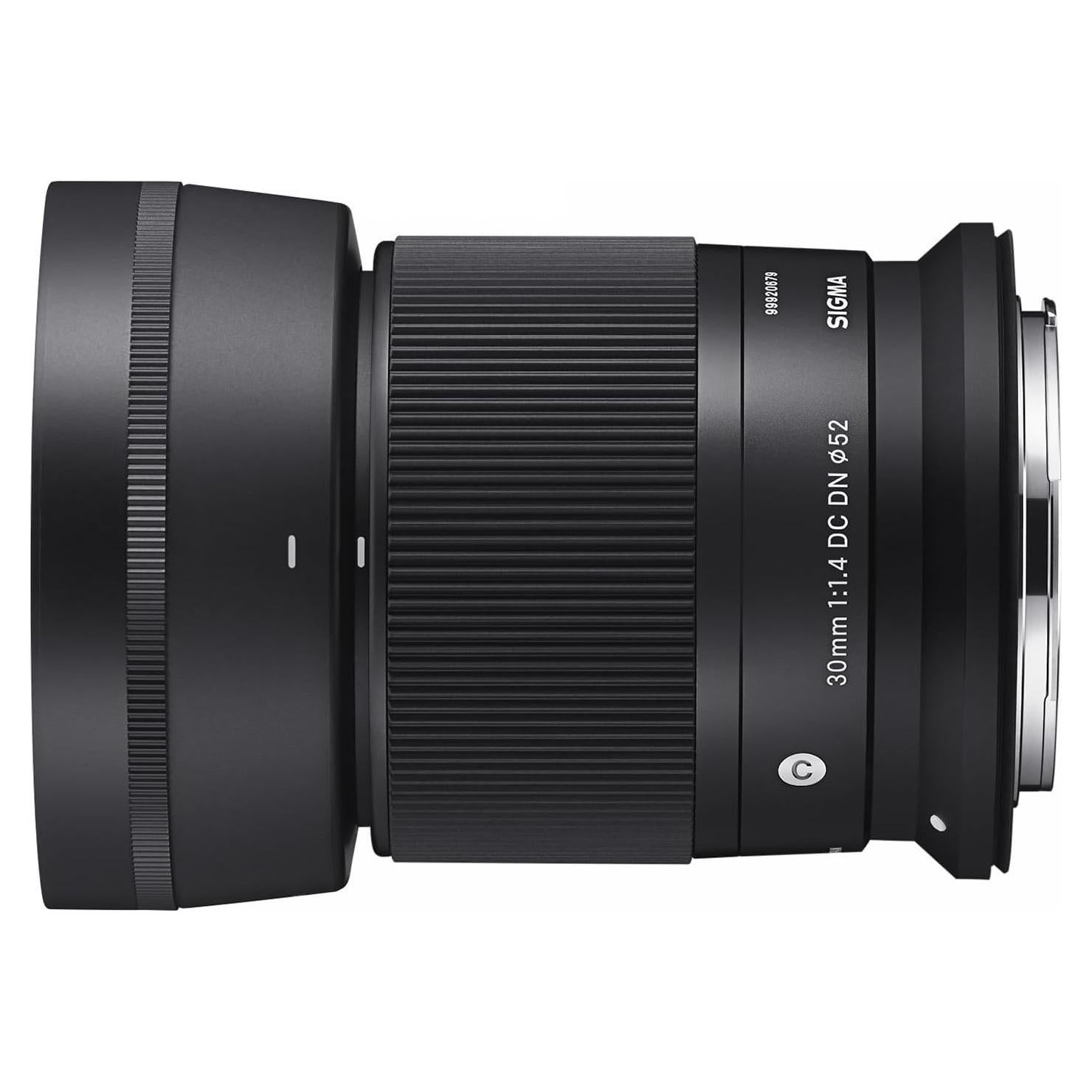 Lente Sigma 30mm F1.4 DC DN para montura RF - Negro