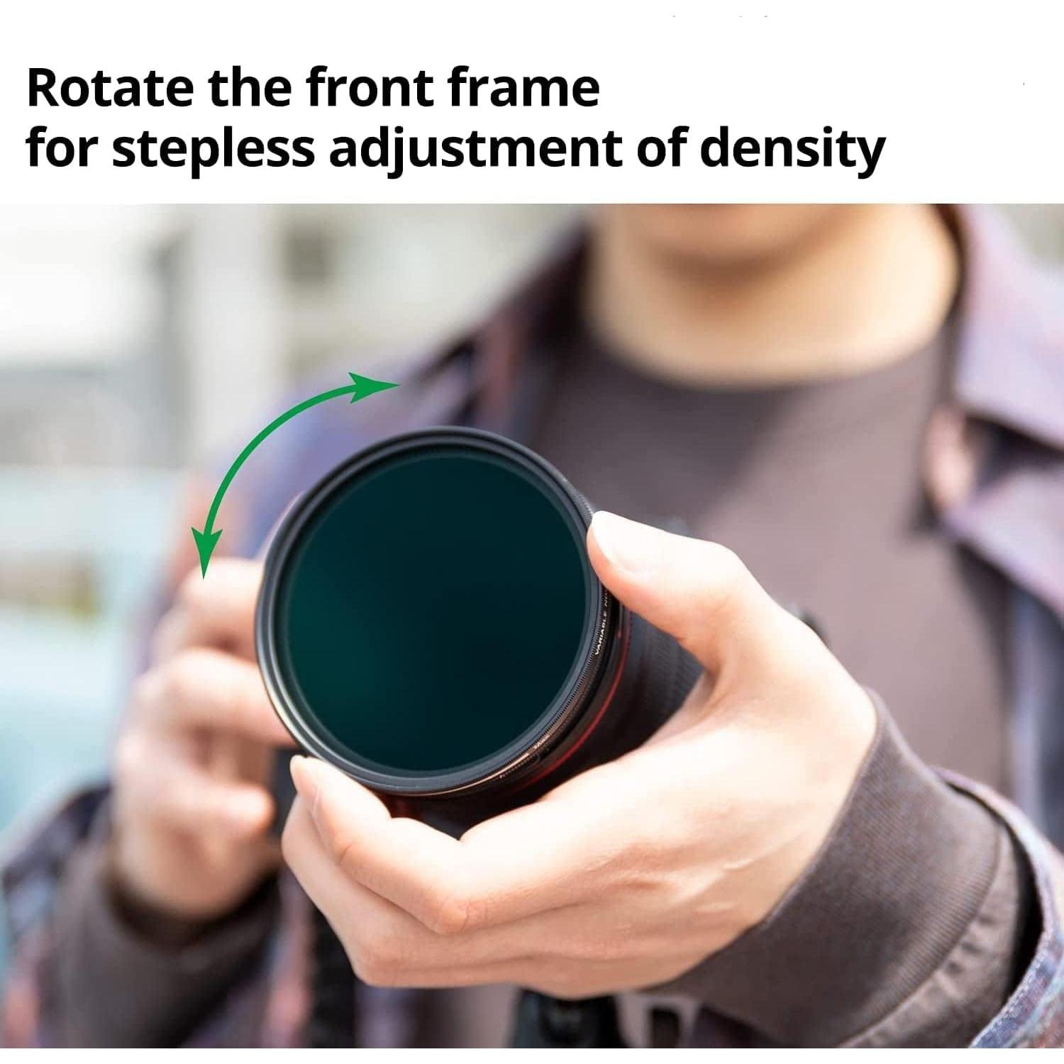 Filtro ND Variable Kenko PRO1D Smart NDX3-450 82mm