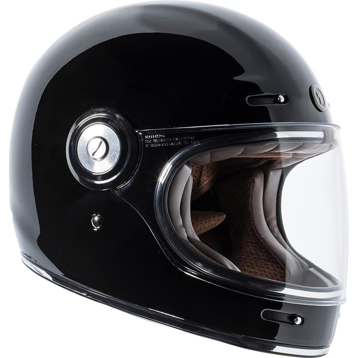 Casco Integral TORC T1 Fibra de Vidrio X-Grande Negro