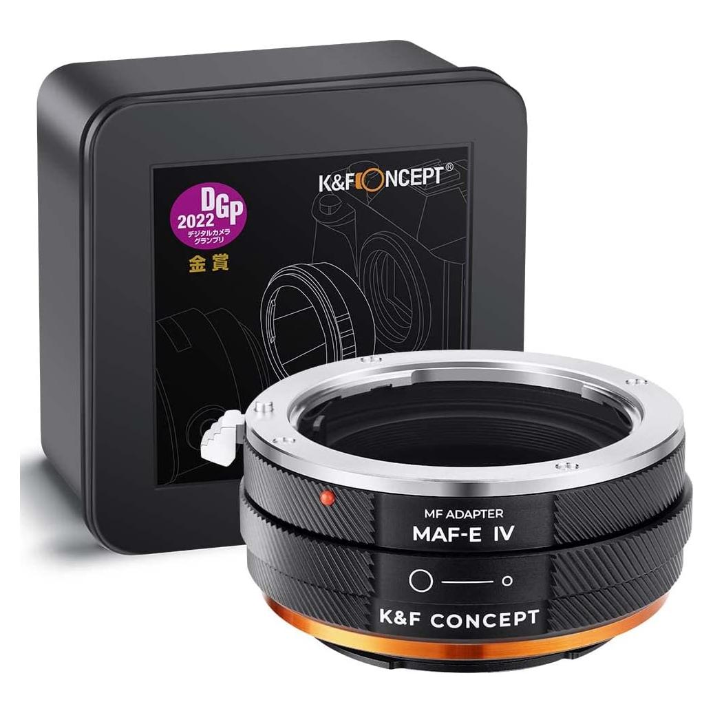 Adaptador de Montura K&F Concept IV PRO MAF-NEX para Sony E