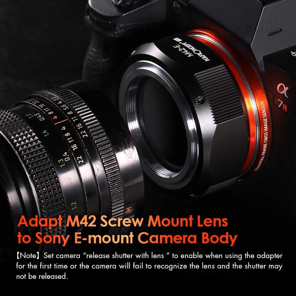 Adaptador de Montura M42 a Sony E-Mount K&F Concept
