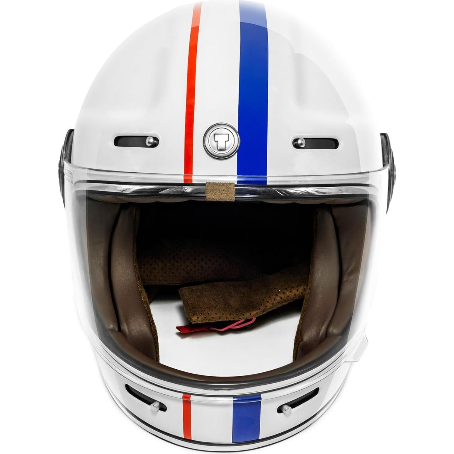 Casco Integral TORC T1 Fibra de Vidrio Unisex Blanco