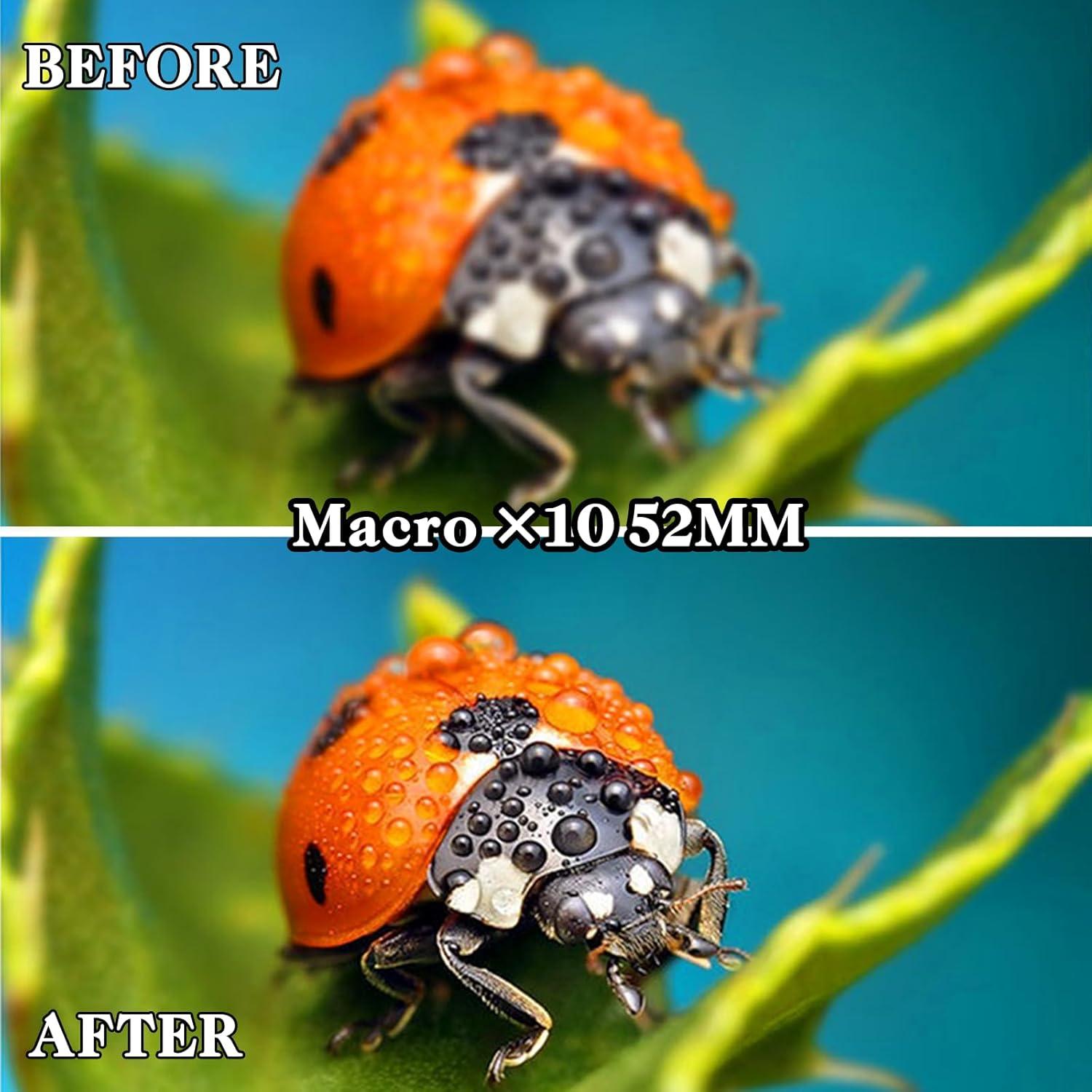 Kit de Lentes para Cámara de Teléfono DRAMLOR 10 en 1