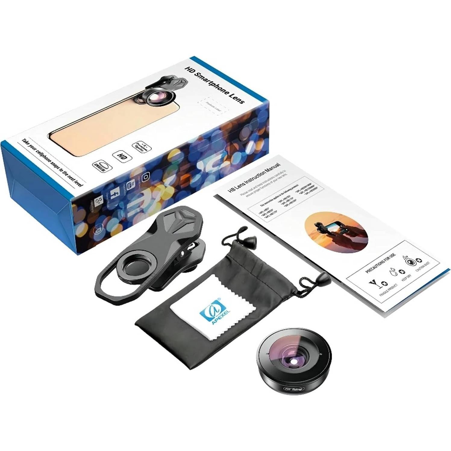 Lente de Teléfono HD 100mm Leshareselect para iPhone y Samsung