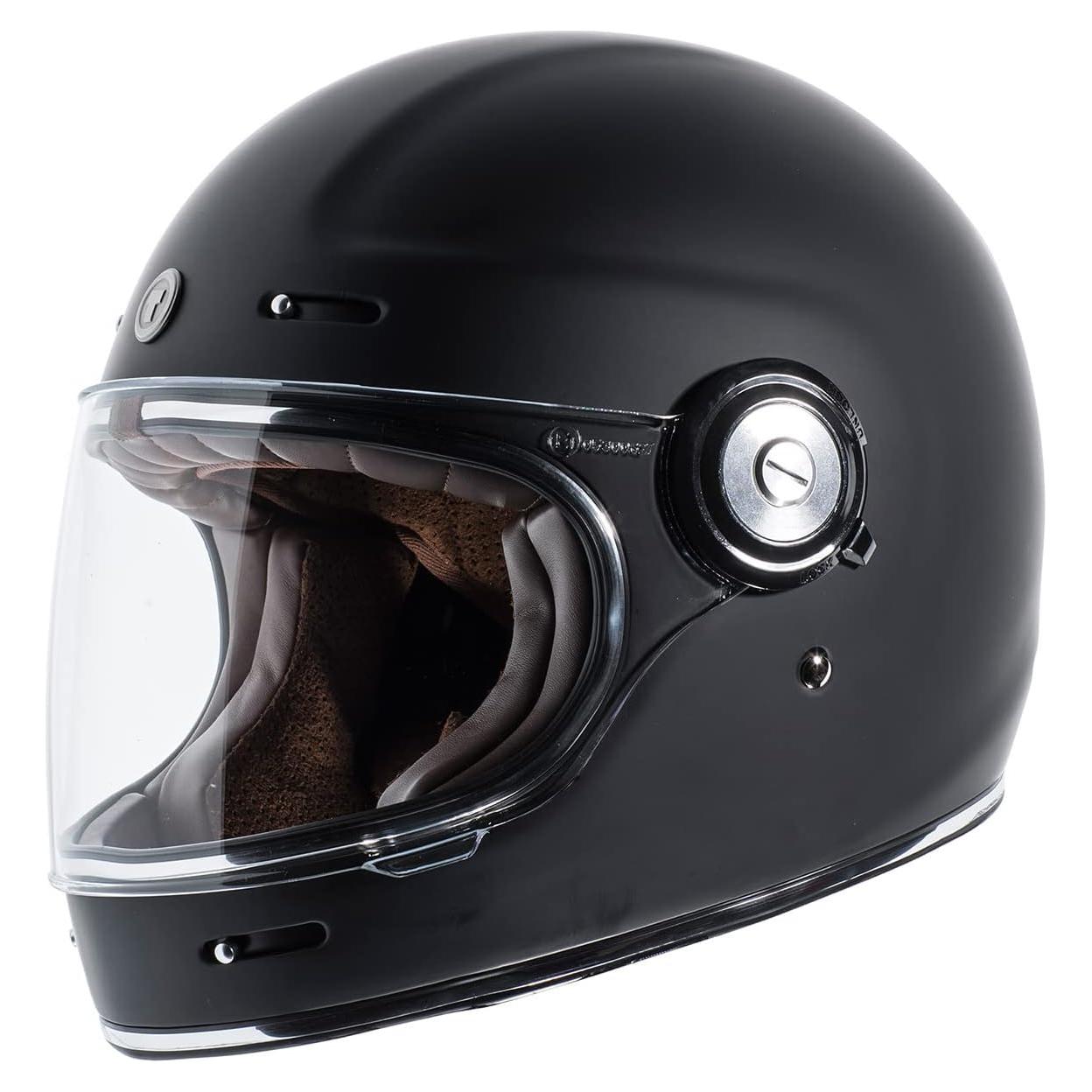 Casco Integral TORC T1 Newport Fibra Vidrio Negro X-Grande