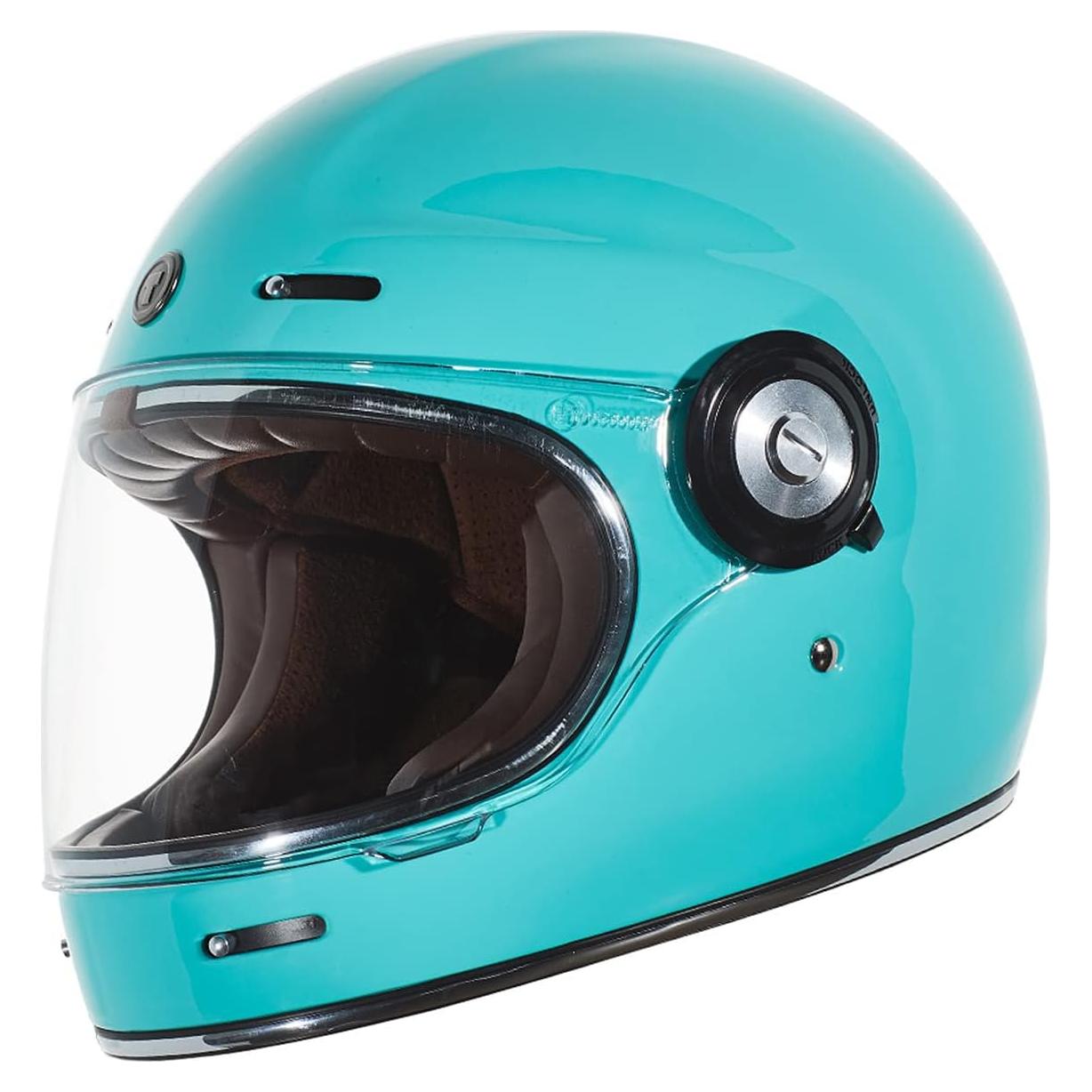 Casco Integral TORC T1 Fibra de Vidrio Grande Azul