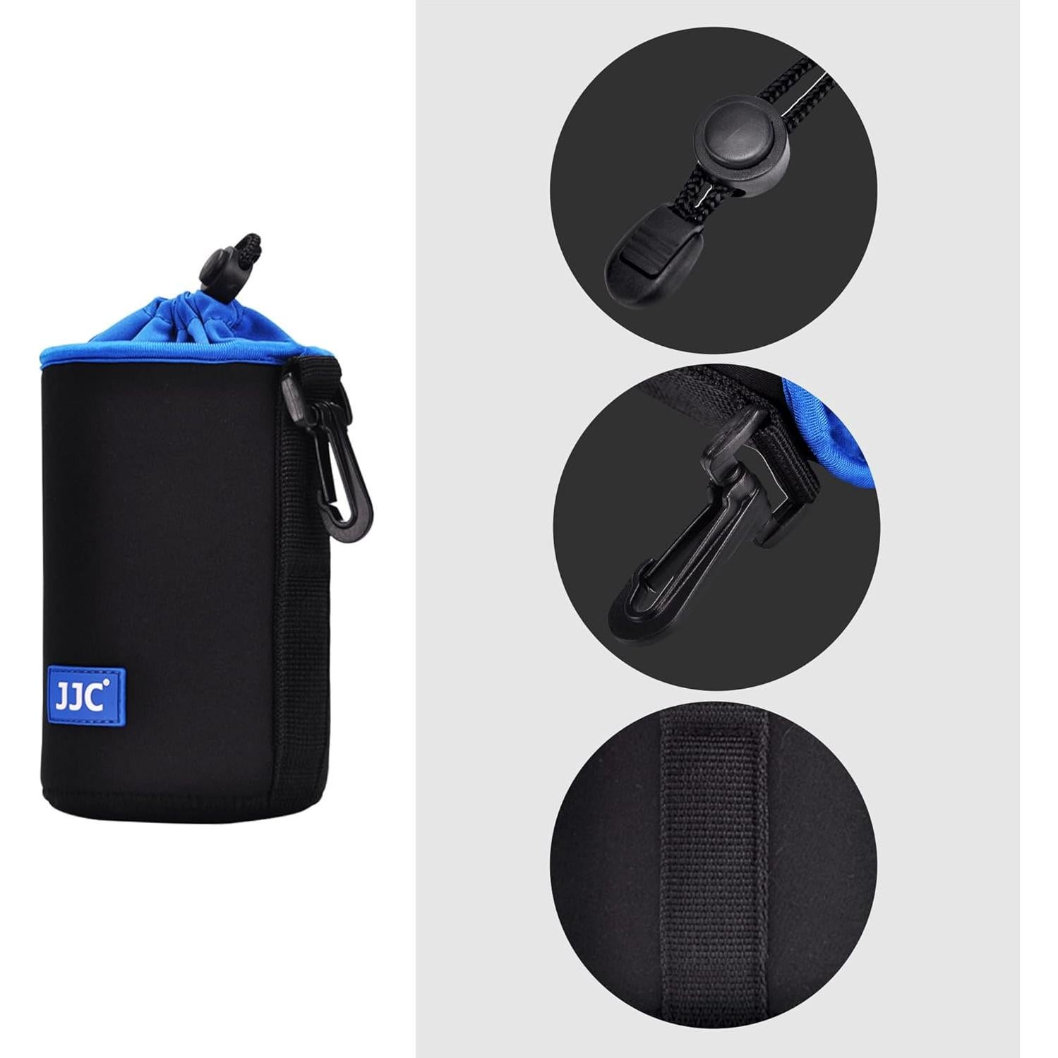 Funda de lente neopreno JJC NLP-28 para DSLR hasta 10x28 cm