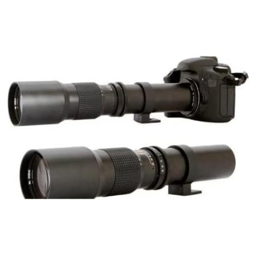 Lente Telefoto VIVITAR 500mm F8.0 para Nikon SLR Enfoque Manual