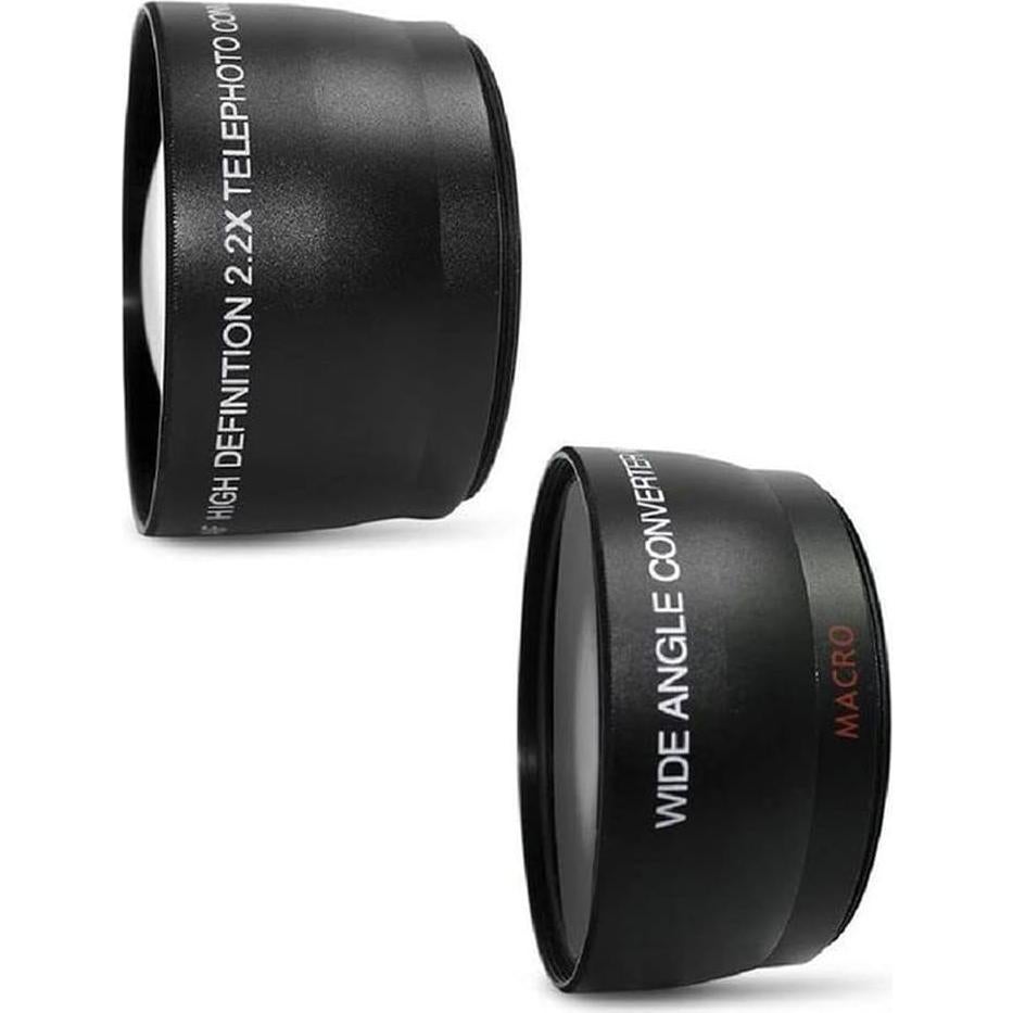 Lente Telefoto y Gran Angular 52mm Vivitar + Kit de Filtros