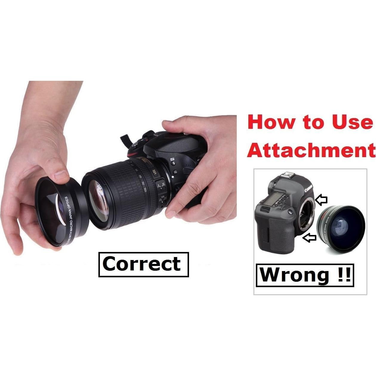 Lente Telefoto HD 2.2X para Canon VIXIA HF G30