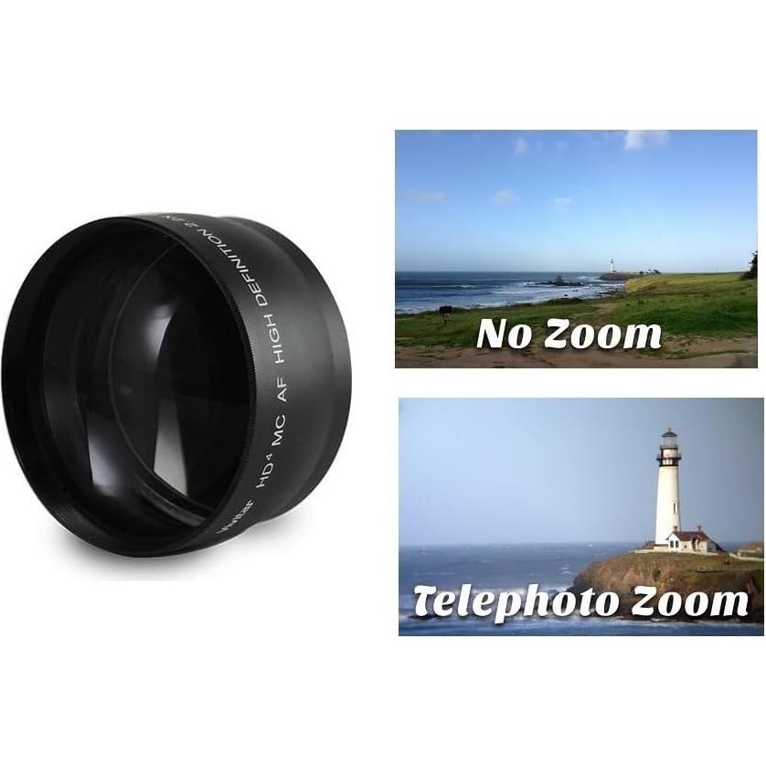 Lente Telefoto HD 2.2X para Canon VIXIA HF G30