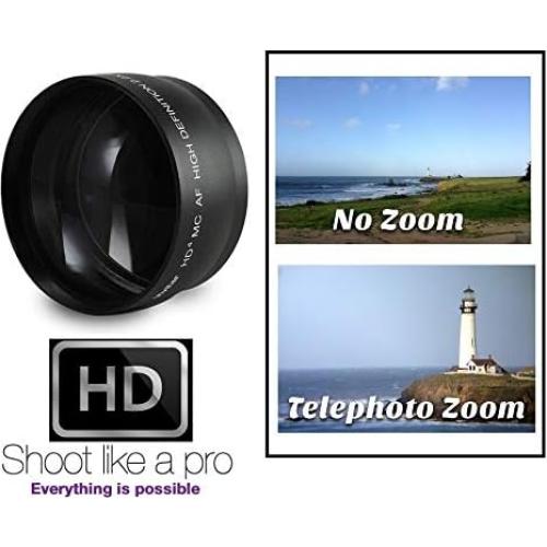 Lente Telefoto HD 2.2X para Canon VIXIA HF G30