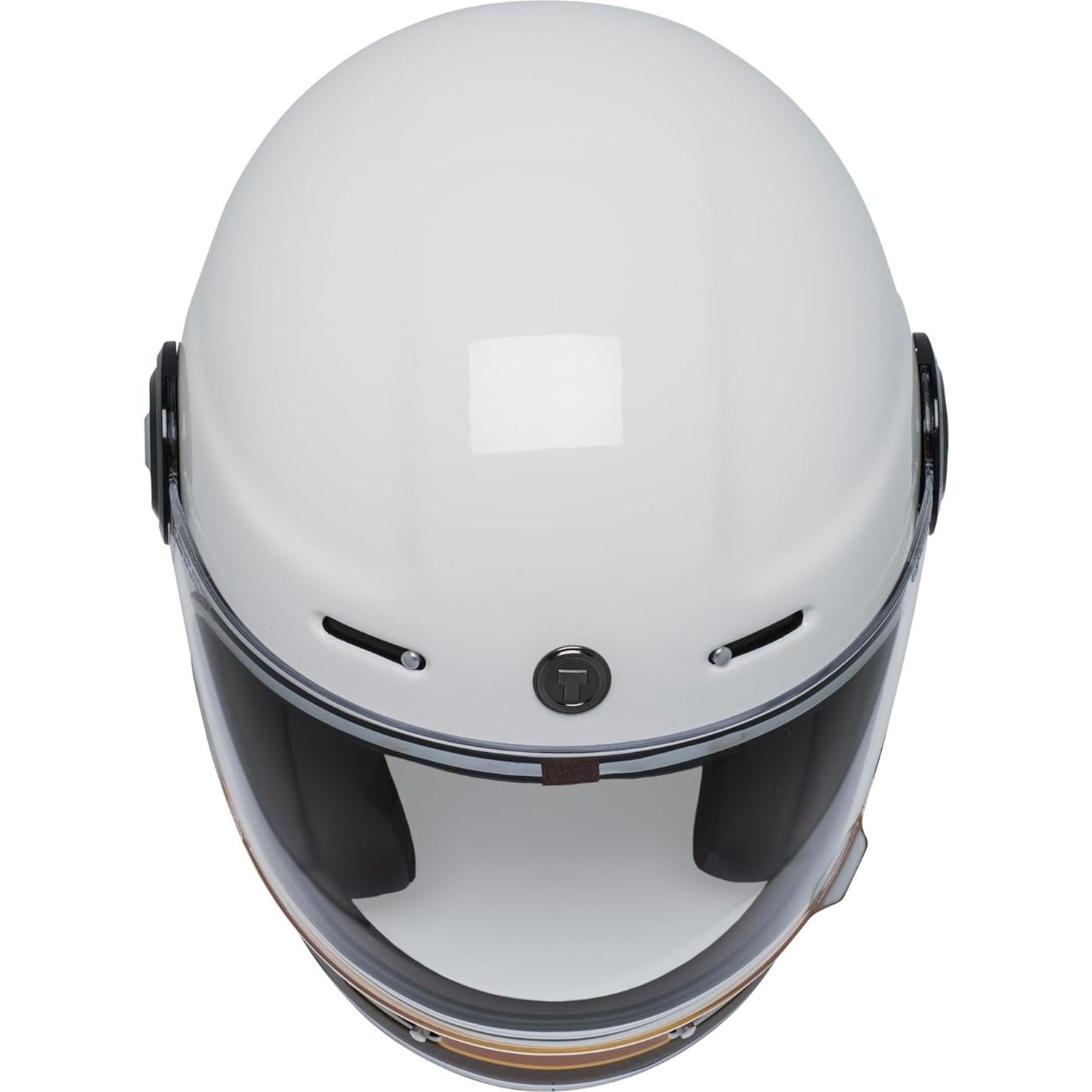 Casco Integral TORC T1 Fibra de Vidrio 3X Grande Blanco