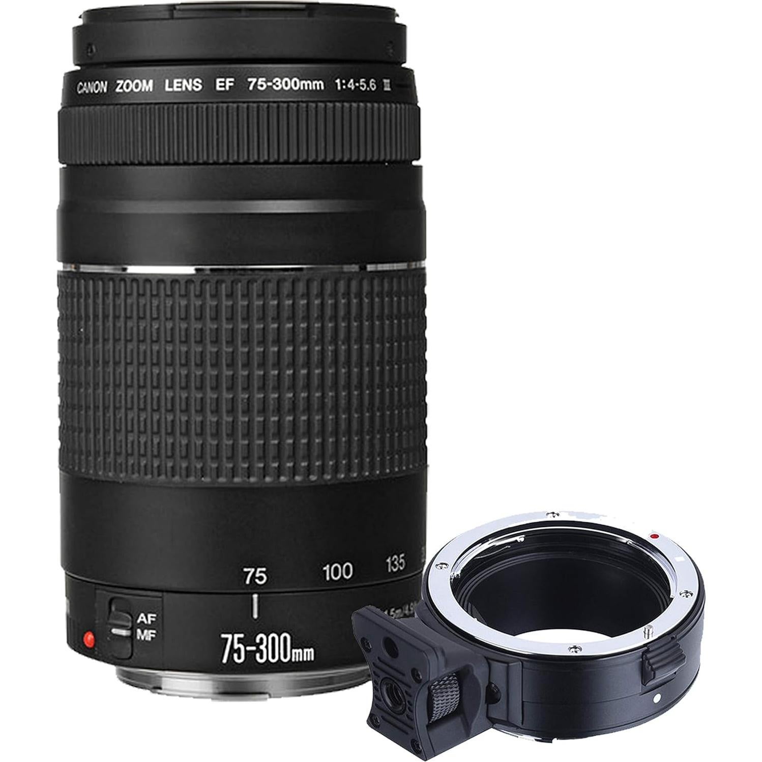 Cámara Digital Sin Espejo Canon EOS R10 + Lentes 18-45mm y 75-300mm