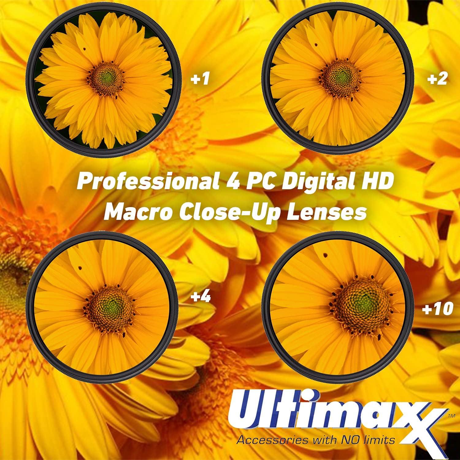 Lente Telefoto Zoom Manual Ultimaxx 420-800mm f/8.3-16 para Canon