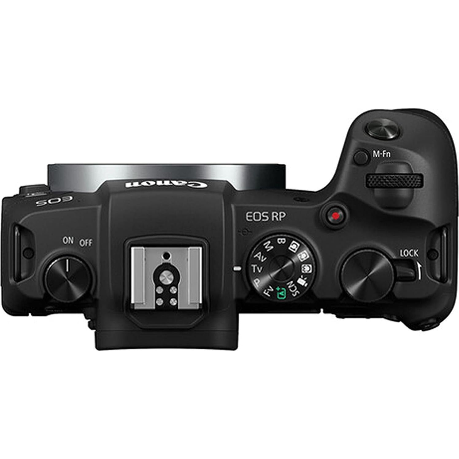 Cámara Digital Sin Espejo Canon EOS RP + Lentes 24-50mm y 75-300mm