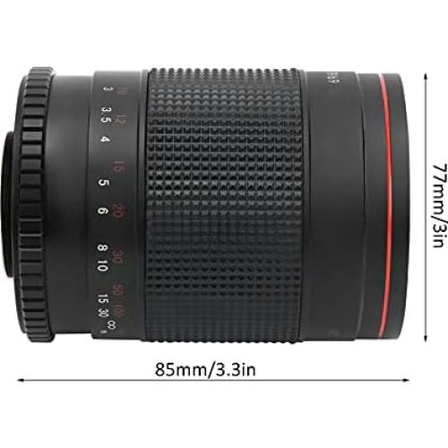 Lente telefoto espejo GOSHYDA 500mm F8 para cámaras AI