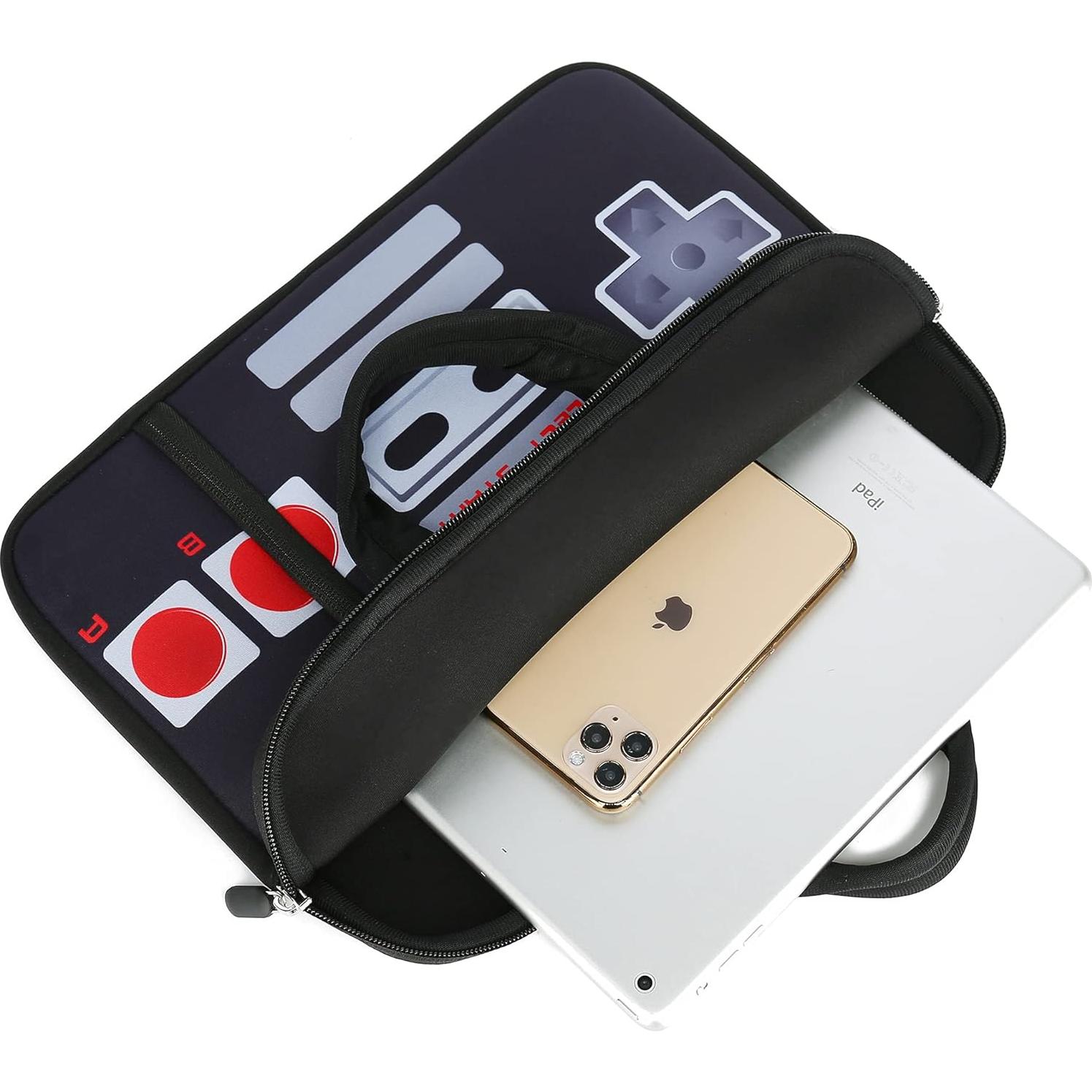 Funda para Laptop HAPLIVES 12" Neopreno con Asa y Bolsillos