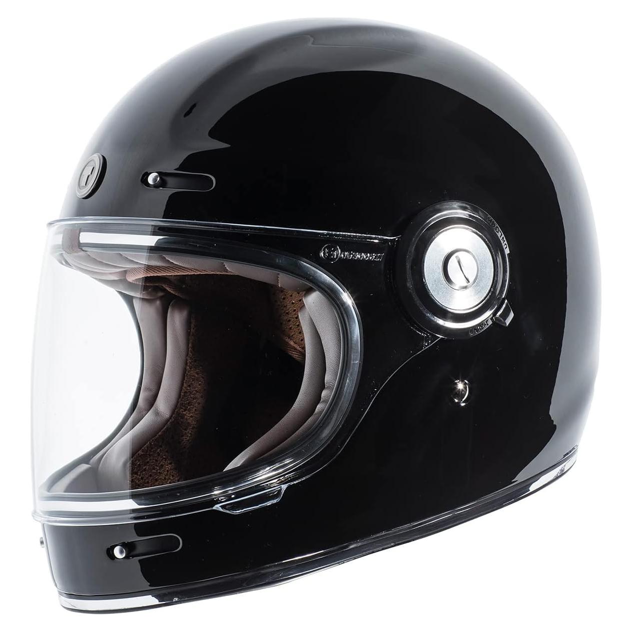 Casco Integral TORC T1 Fibra de Vidrio Grande Negro