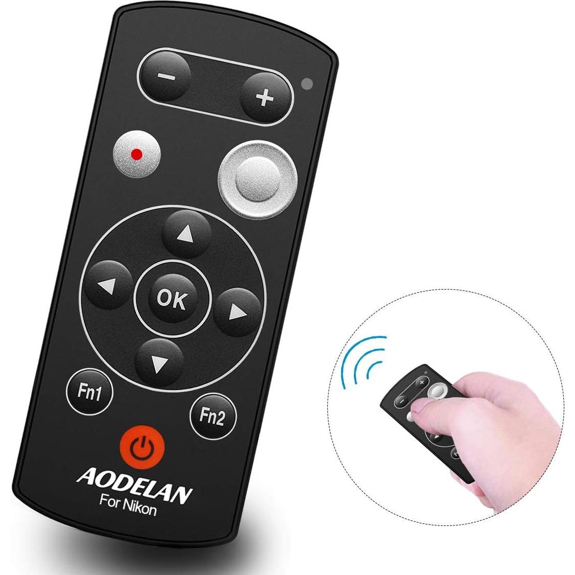 Control Remoto Inalámbrico AODELAN para Nikon COOLPIX P1000 P950 B600 A1000 Z50 Z30 Z fc