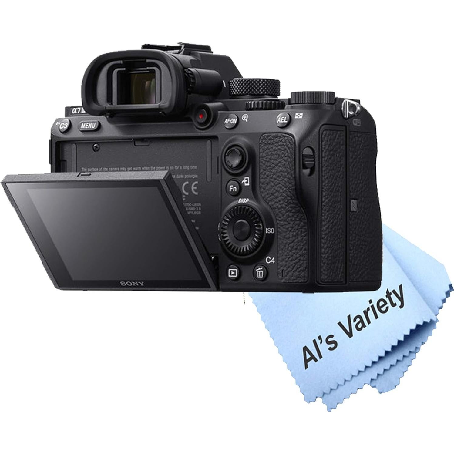 Cámara Sony Alpha A7 III + Lente Telefoto 420-800mm + Accesorios