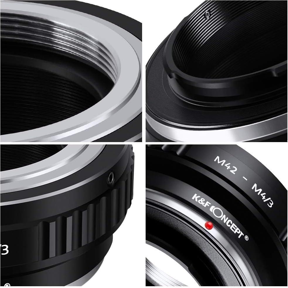 Adaptador de lente K&F Concept M42 a Micro 4/3 para Olympus/Panasonic