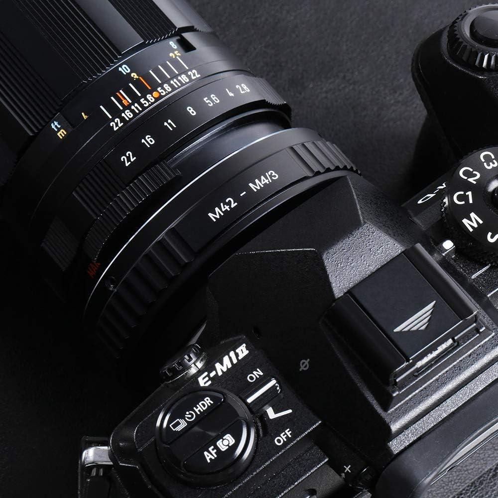 Adaptador de lente K&F Concept M42 a Micro 4/3 para Olympus/Panasonic