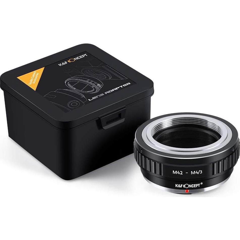 Adaptador de lente K&F Concept M42 a Micro 4/3 para Olympus/Panasonic