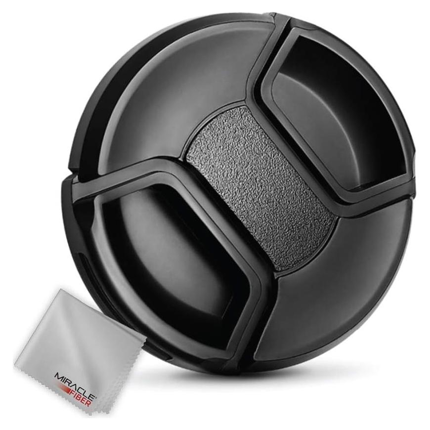 Tapa de lente de plástico Zeikos ZE-LC58 58 mm negra