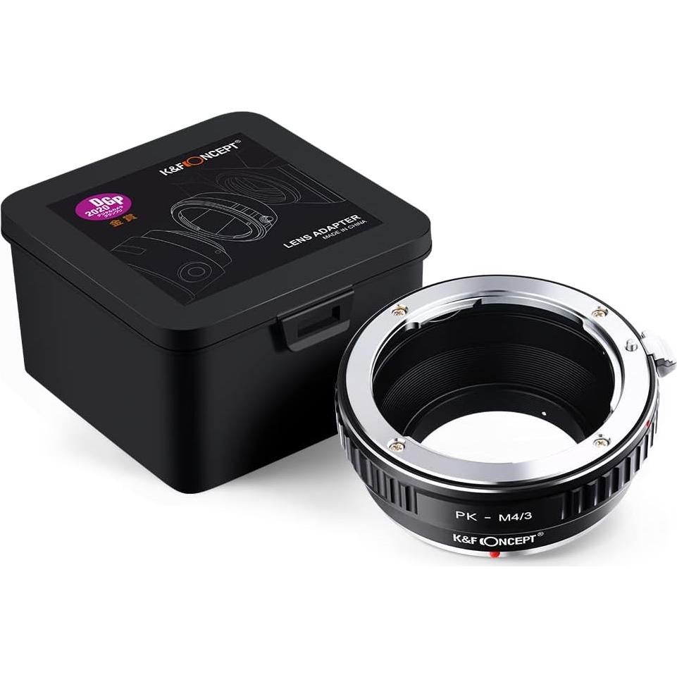 Adaptador de Montura K&F Concept Pentax K a Micro 4/3